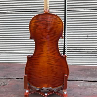 Karl Willhelm Model 55 4/4  with case/bow image 2
