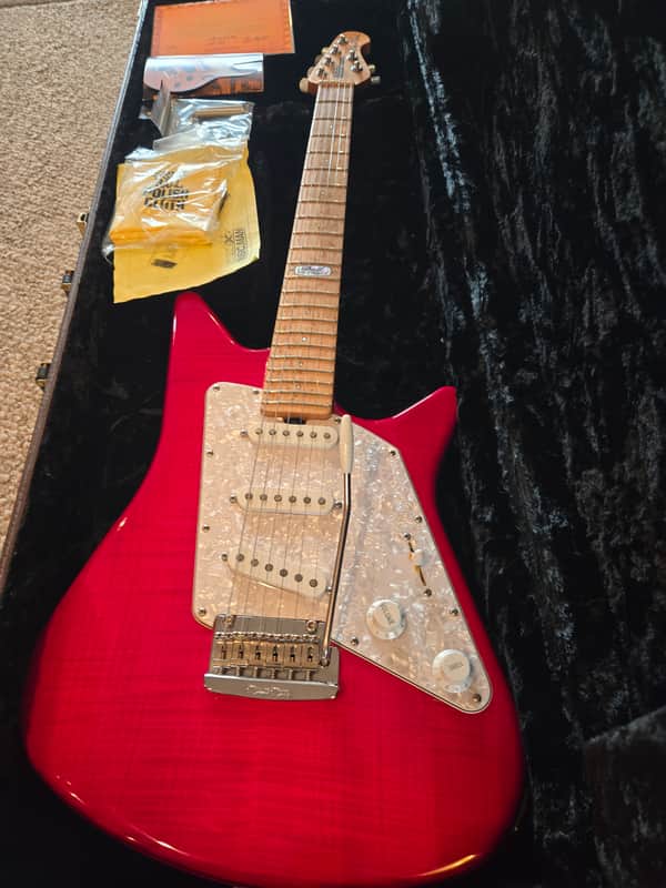 Ernie Ball Music Man Albert Lee Family Reserve  2008 - PinkBurst Finish image 1