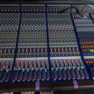 Midas Legend 3000 40 channel Console 1990's - with flight case and stand image 4