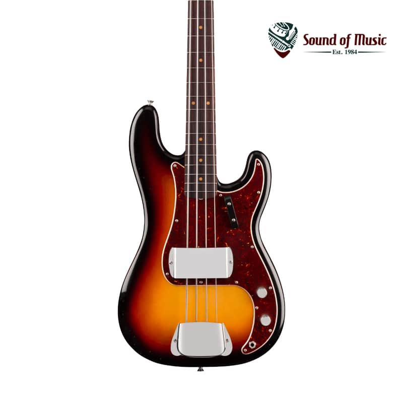 Fender James Jamerson 1962 Precision Bass, Rosewood Fingerboard W/Case - 3-Tone Sunburst image 1