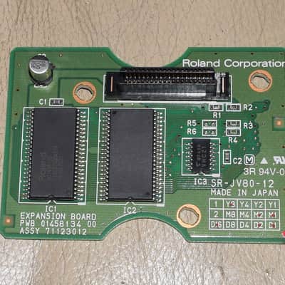 Roland SR-JV80-12 Hip Hop Expansion Board 1990s - Green image 2