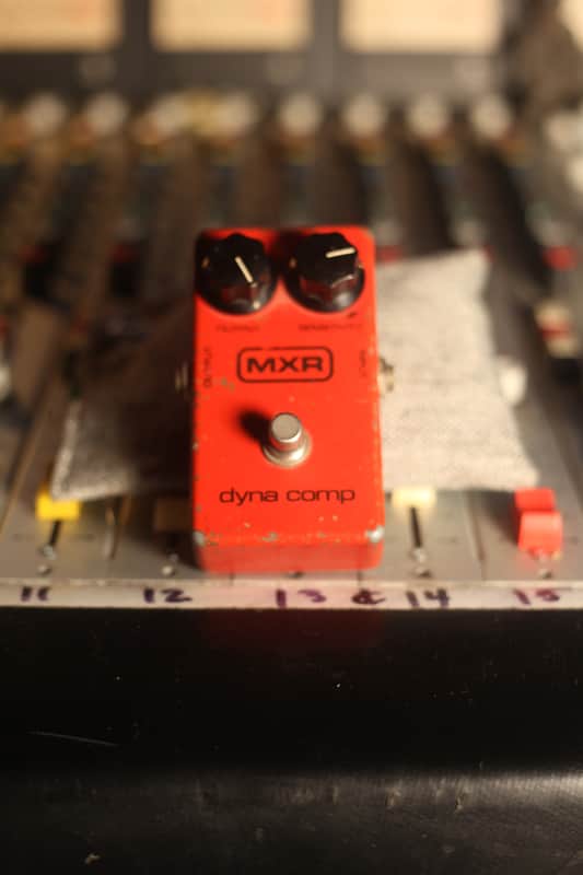 MXR MX-102 Block Dyna Comp 1975 - 1984 - Red image 1