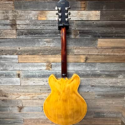 Epiphone Sheraton II 1995 Ebony (Stripped Natural) *Made in Korea* w/ Case image 9