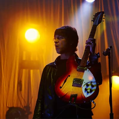 Rickenbacker 1997 Rose Morris Model 330 EX GEM ARCHER OASIS BEADY EYE NGHFB 2000s - Fireglo image 2