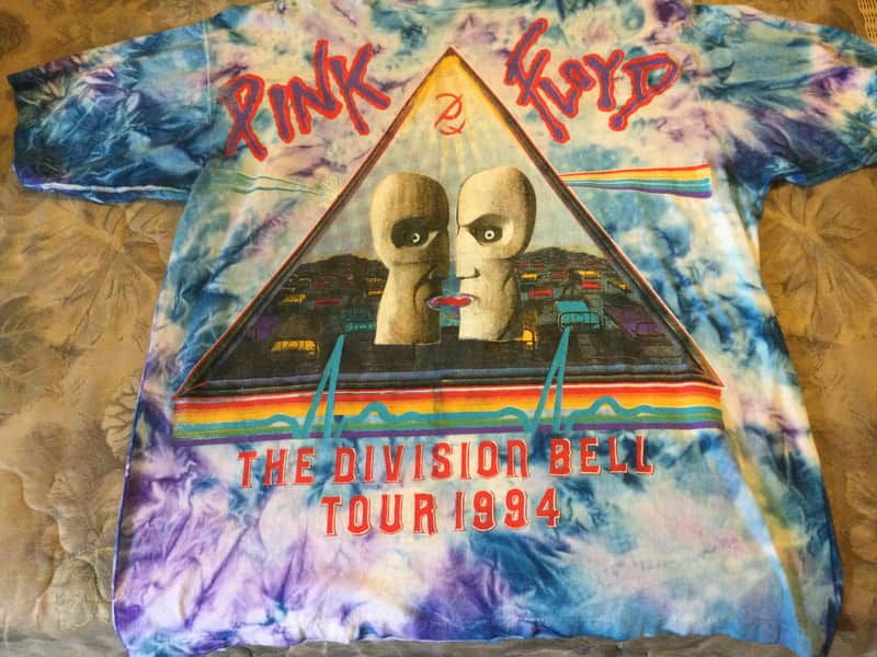 Pink Floyd Tee Shirt 1994 - Tie dye image 1