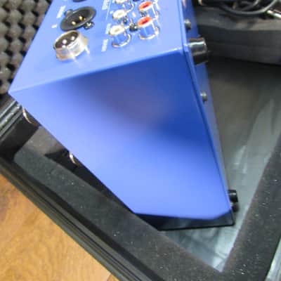 Alpha Recording Systems ARS Model 9000 Rotary Tabletop DJ Mixer Limited Blue With Case image 5