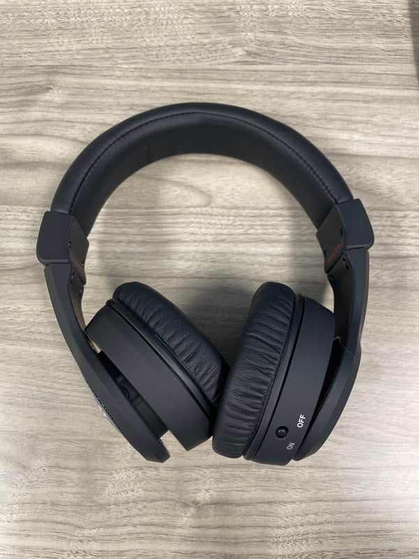 Boomphones Phantom Headphones w/ Boombox Matte Black image 1