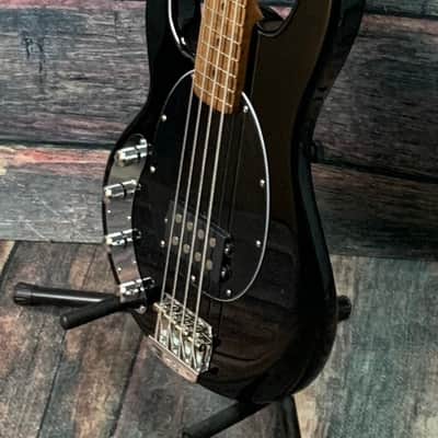 Ernie Ball Music Man Left Handed StingRay Special H 4 String Electric Bass - Black image 5