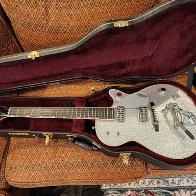 Gretsch G6129T Silver Sparkle Jet guitar image 19