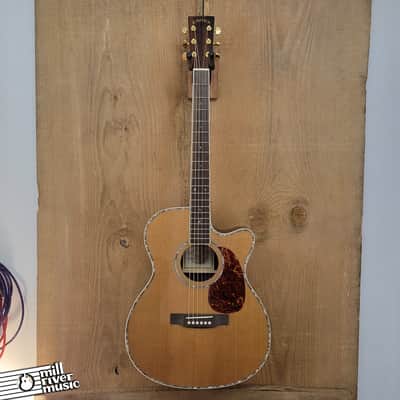 Zager 80ce OM Acoustic Electric Guitar Used image 2