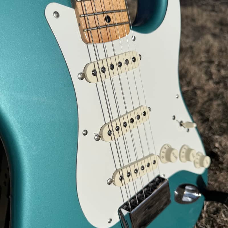 Fender American Vintage '57 Stratocaster 2005 Ocean Turquoise image 1