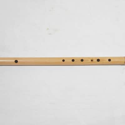 Handmade 6-Hole Wooden Transverse Flute in C – Apricot Wood, Renaissance-Style Folk Flute image 4