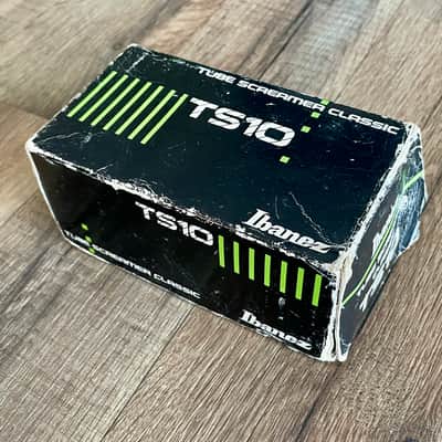 Ibanez TS10 Tube Screamer Classic JRC4558D Made in Taiwan Overdrive [9X93909] with Original Box image 6