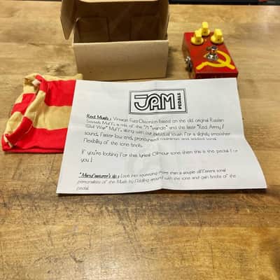JAM Pedals Red Muck First Edition nº30 - Hand Pinted image 8