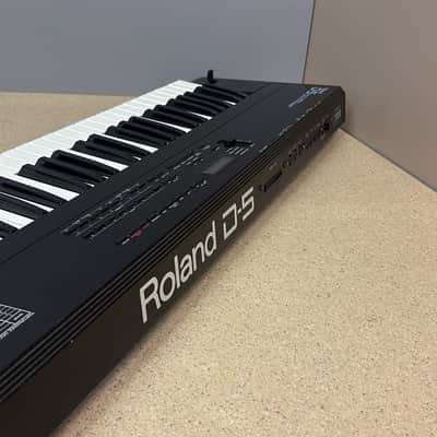 Roland D-5 61-Key Multi-Timbral Linear Synthesizer 1989 - 1992 - Black image 6