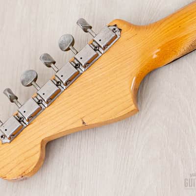 1958/1961 Fender Jazzmaster Employee Build Vintage Pre-CBS Offset Guitar Sunburst 100% Original w/ Case, Hangtag image 5