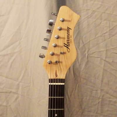 Vintage Harmony 02815 Electric Guitar (Late 70s, 3-Tone Sunburst) image 2