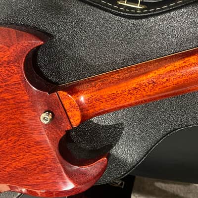 2025 Gibson Custom Shop '61 Les Paul SG Reissue VOS Faded Cherry image 6