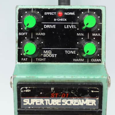 Maxon ST-01 Super Tube Screamer Made in Japan Guitar Effect Pedal image 3