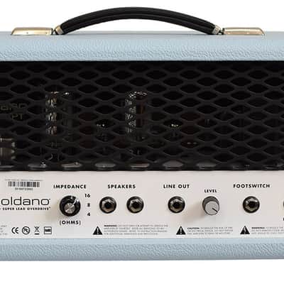 Soldano SLO-30 Classic Head Carolina Blue / Cane image 3