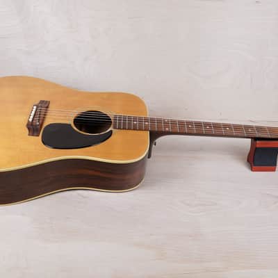 Gibson Blue Ridge Acoustic Guitar 1968 Natural Vintage w/ Bag image 2