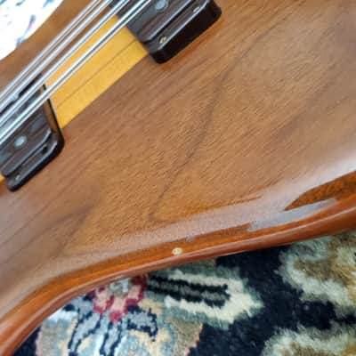 1980 Ibanez MC980 Musician 8 String Neck Thru Active Bass Guitar OHSC image 10