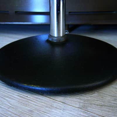 Vintage 1980's Atlas Sound MS20 / MS4 microphone floor stand MS25 MS12C RCA Shure image 8