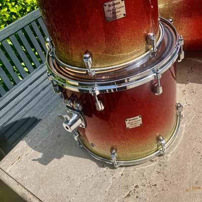 ♚SUPERB !♚YAMAHA Maple Custom ABSOLUTE NOUVEAU 16 x 14" FLOOR TOM♚APPLE SPARKLE♚ image 6