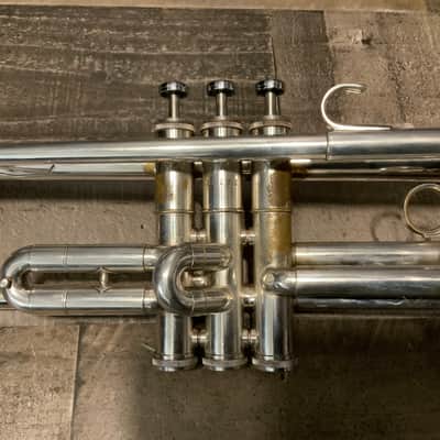 Getzen Eterna Doc Severinsen Model Bb Trumpet - Silver Plated image 5