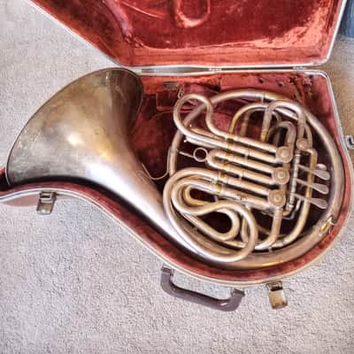 Kanstul Model 190 G Baritone Bugle - Silver Plated | Reverb