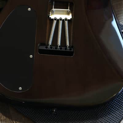 2013 Chris Campbell Custom Shop Super Strat Owned & Played by Fish Electric Guitar Grey Quilt + OHSC image 15