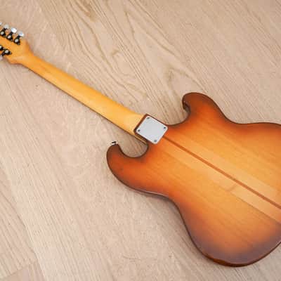 1985 Shergold Custom Masquerader Left Handed 12 String Electric Guitar 100% Original UK Made image 11
