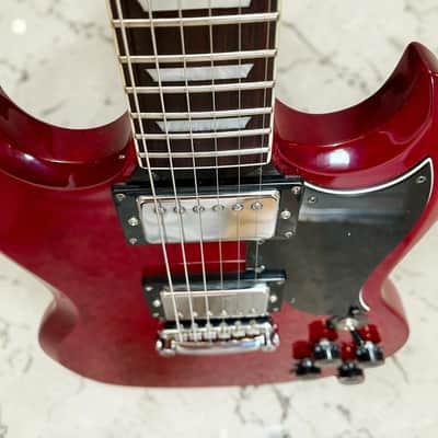 Epiphone SG G-400 - Cherry Red (Made in Korea) inc. aftermarket gigbag image 10