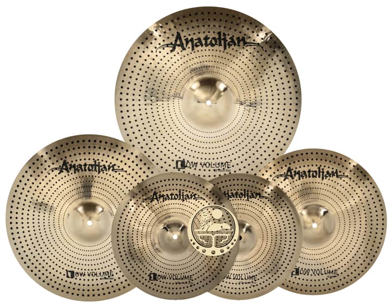 Anatolian Ultimate Low Volume Cymbal Pack Box Set 14-16-18-20-inch image 1