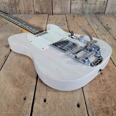 Fender Telecaster 2022 Limited '59 Journeyman Modified - Aged White Blonde image 12