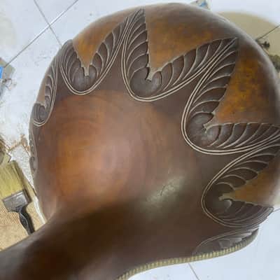 Amazing Vintage 75 years old Tanpura, by most Renowned Maker (Naskar's) image 8