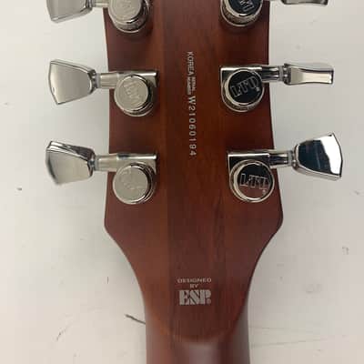 ESP LTD EC-1000T FM Honey Burst Satin HBS Electric Guitar + Free Gig Bag Fluence EC-1000 T image 12