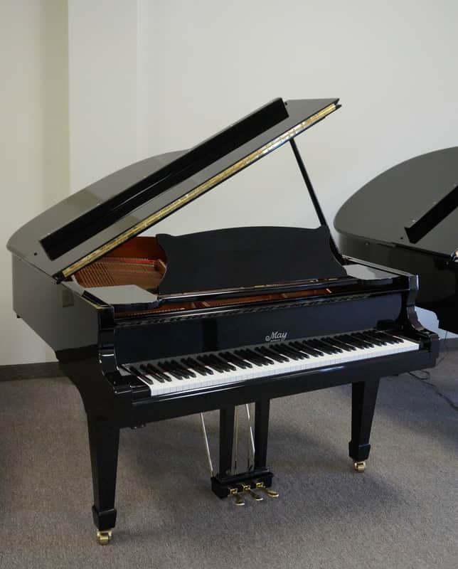 SCHIMMEL MAY BERLIN GRAND PIANO 5'4 BLACK POLISH image 1