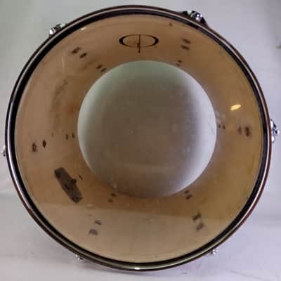 GP Percussion 11x13" Tom Drum Black Wrap 6-Lug Chrome Hardware 7/8" Post Mount image 6