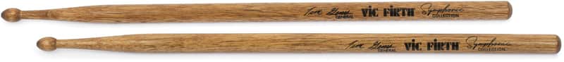Vic Firth Symphonic Collection - Tim Genis General Drumsticks (2-pack) Bundle image 1