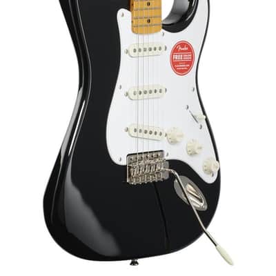 Squier Classic Vibe 50s Stratocaster Maple Neck Black image 9