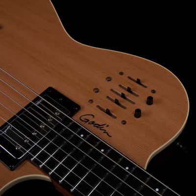 Godin A6 Ultra Electric Guitar ~ Natural SG image 5