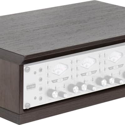 Gator Frameworks Elite 2U Desktop Studio Rack - Dark Walnut Brown image 1