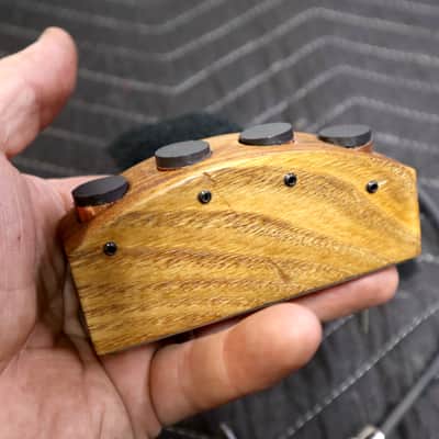 Magnetic Upright Bass Pickup - Designed by a Bassist - Reclaimed Chestnut image 1