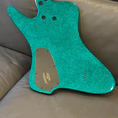 Dingwall D-Roc 5 string bass Standard gloss Aquamarine Metalflake image 5
