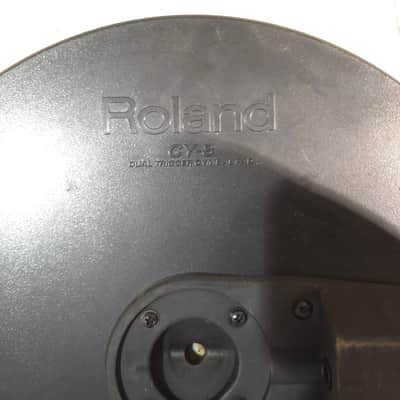 Roland CY-8 V-Cymbal 12" Dual-Trigger Pad 2010s - Black image 2