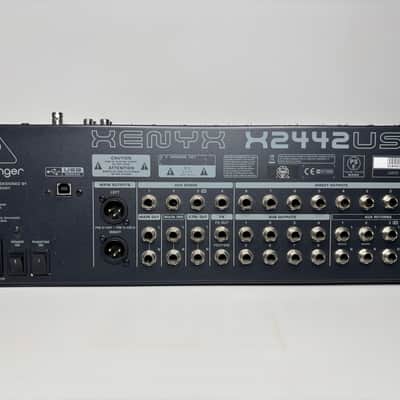 Behringer Xenyx X2442USB 24-Input Mixer with USB and Effects 2010 - Present - Standard image 3