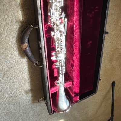 ✨Carl Fisher Metal clarinet✨ 1940s - Silver plate image 10