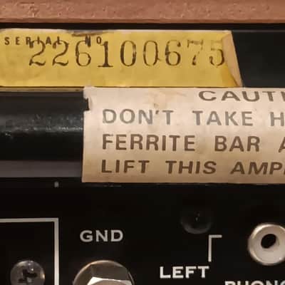 Excellent Sansui 661 Receiver – Fully Recapped, Serviced & Tested - 1-Year WRT image 10