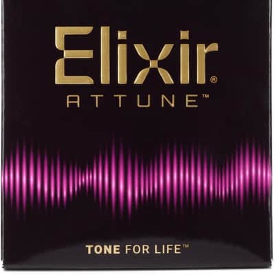 Elixir Strings 21052 Attune Phosphor Bronze Acoustic Guitar Strings - .012-.053 Light image 3